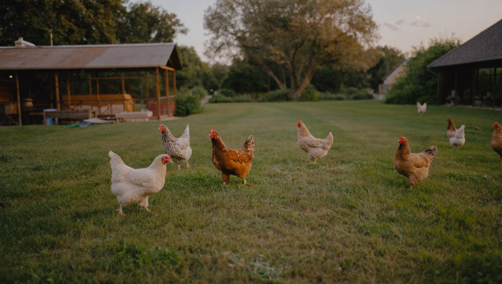 Large chicken coops