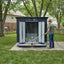 Galvanized Metal Chicken Coop with Pull-Out Trays