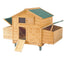 60" Wooden Mobile Chicken Coop — Fits 4–6 Hens